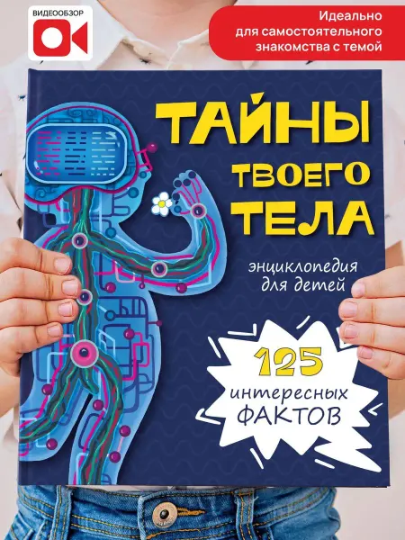 БимБиМон Детская энциклопедия про тело человека Анатомия для детей