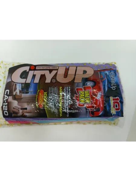 CityUP Салфетка автомобильная, 30*30 см, 3 шт