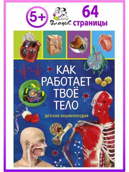 Владис Как работает твоё тело. Детская энциклопедия.Книги для детей