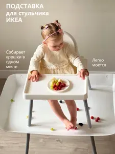 Подставка под детский стульчик Икеа и аналоги
