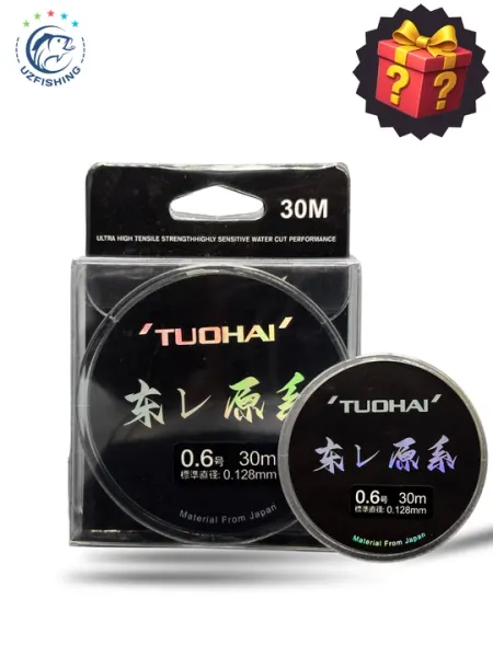Леска рыболовная TUOHAI Material From Japan 30м, высокопрочная монолеска для рыбалки