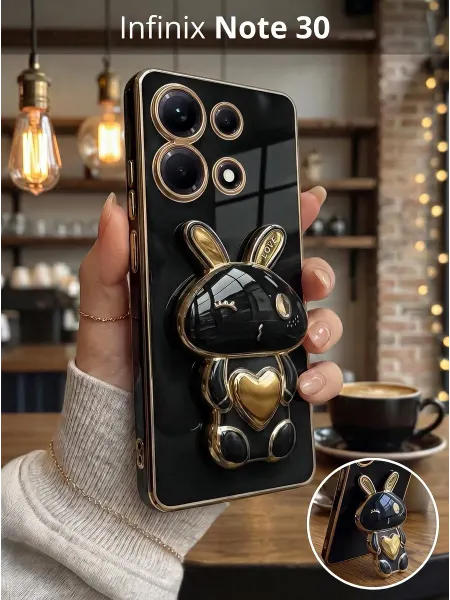 РИНОФОН Чехол подставка с попсокет на Infinix Note 30