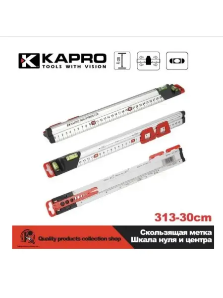 Kapro Линейка металлическая строительная 30 см