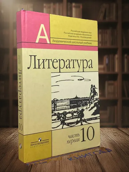 Книги из прошлого Литература. 10 класс. Учебник. В 2-х частях. Часть 1