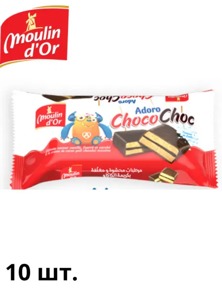 Moulin d'Or Торт Мулен д'ор Адоро в шоколаде 30 г. ( 10 шт.)