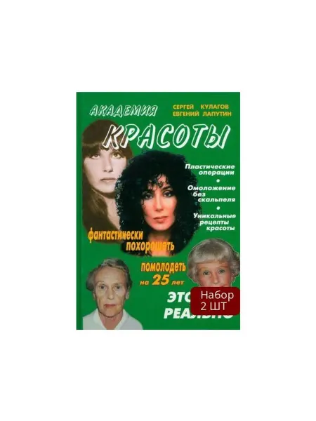 Метафора Набор из 2 шт Книга Академия красоты. 2004 год