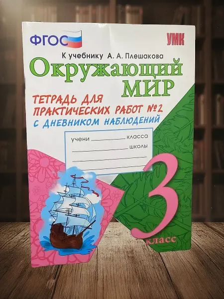 Книги из прошлого Окружающий мир. 3 класс. Тетрадь для практических работ №2
