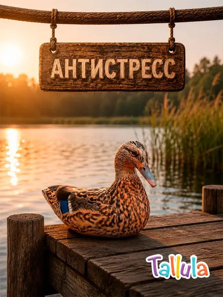 Tallula Мягкая игрушка антистресс утка, 30 см