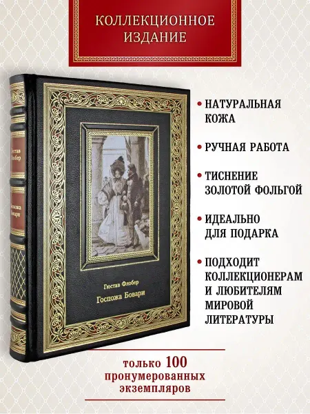 Творческое объединение Алькор Госпожа Бовари. Гюстав Флобер. подарочная книга