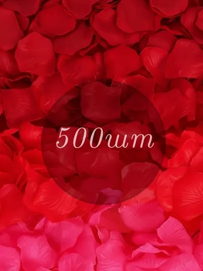 Искусственные лепестки роз для декора и романтики 300/500 шт