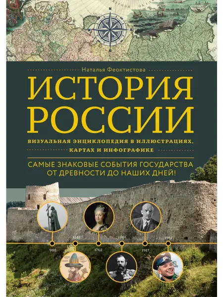 Книга История России. Визуальная энциклопедия в иллюстрациях