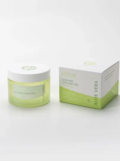 Охлаждающий гель для лица и тела Estelin Aloe Vera Soothing Cooling Gel, 300 г