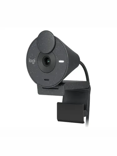 Logitech BRIO 300 FHD Веб-камера с микрофоном, белая
