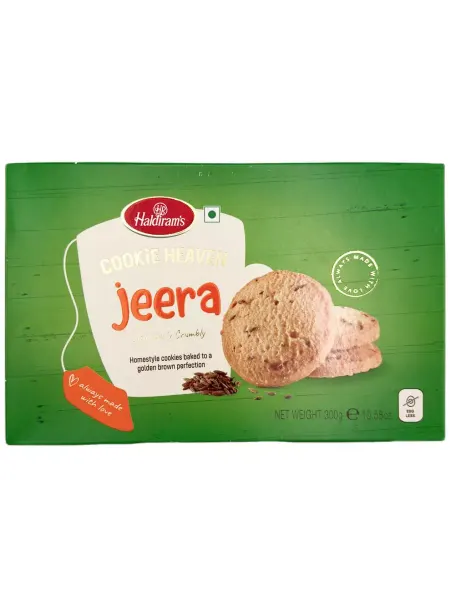 Haldirams Индийское печенье с Зирой (Cookie jeera), 300 г