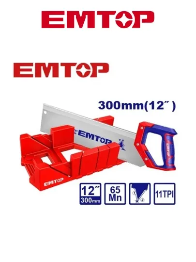 Пластиковое полотно для ножовки, 300 мм EMTOP EHASMB3001