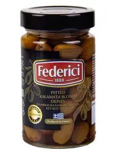Оливки Federici Каламата Блонд без косточки, 300 г