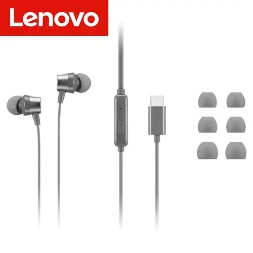 Проводные наушники-вкладыши Lenovo 300 USB-C (GXD1J77353)