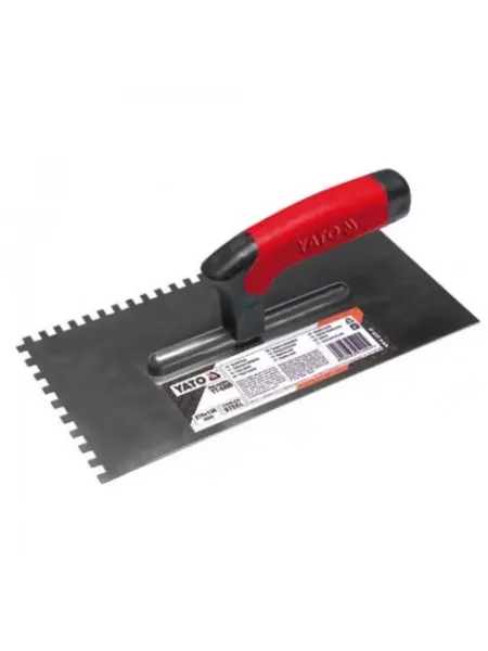 Yato Гладилка 275х130мм зуб 6х6мм (нерж.) "Yato"