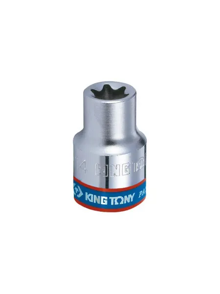 KING TONY Головка торцевая TORX Е-стандарт 3 8", E12, L 28 мм KING TON