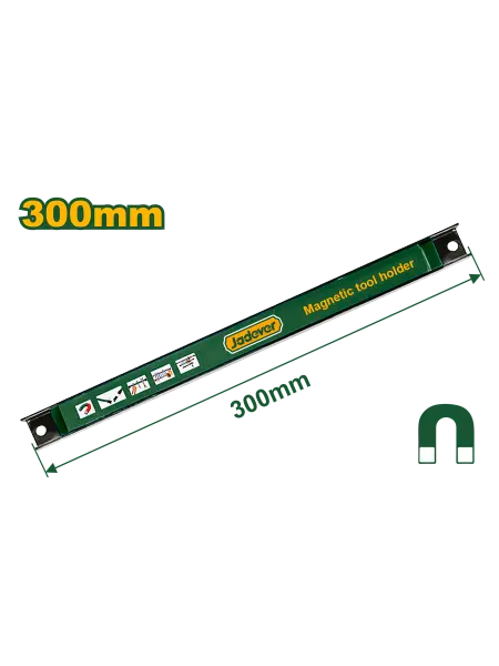 JADEVER Держатель для инструментов магнитный планка 300мм JDHH1612