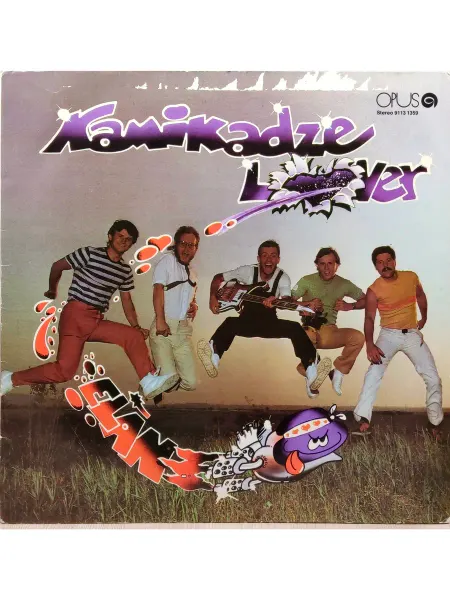 Elán виниловая пластинка Kamikadze Lover Чехия 84 NM