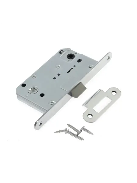 LOCKLAND ZLK1CP защелка врезная хром 96 мм пластик