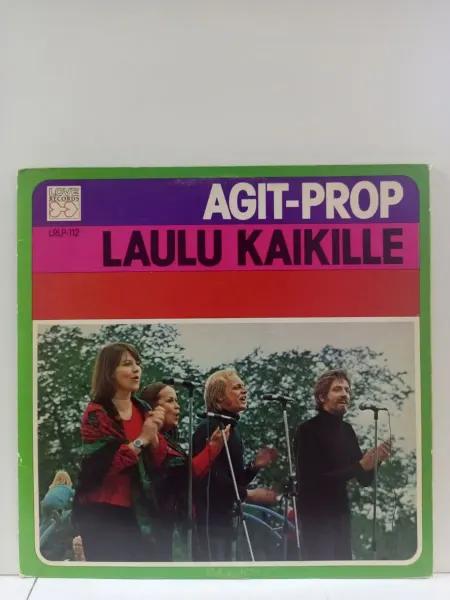 Мелодия. Ленинградский завод грампластинок Виниловая пластинка Agit-Prop Laulu Kaikille