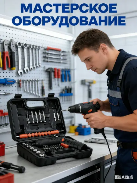 SHOPMoov Аккумуляторная отвертка для точечных работ