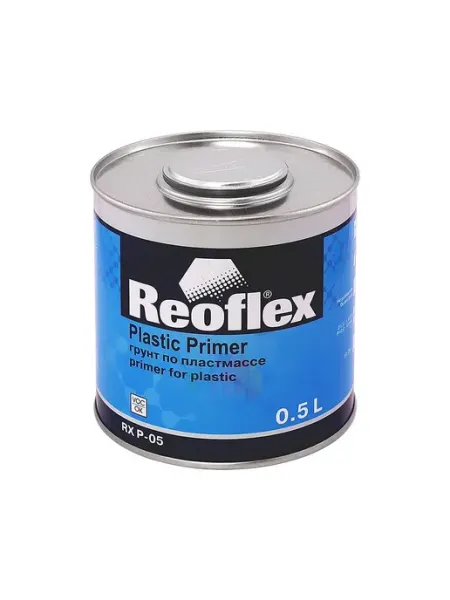 Reoflex RX P-05 Грунт по пластмассе автомобильный (серый) 0,5 л