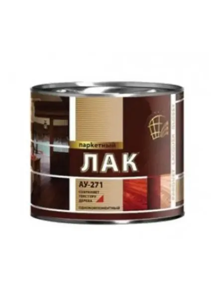 Лак паркетный алкидно-уретан. 1,9л Радуга