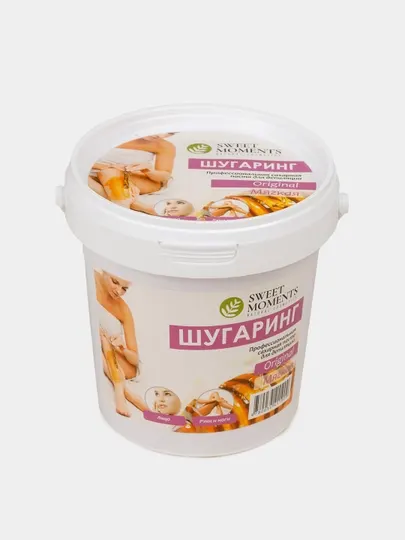 Шугаринг Sweet Moments Original, сахарная паста мягкая натуральная, 150 г, 300 г и 1 кг