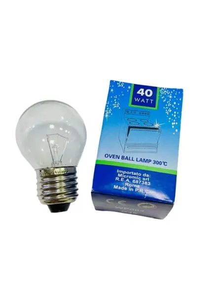 SKL Лампочка духового шкафа 40W 300C цоколь E27