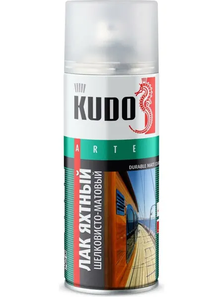 KUDO Лак яхтный матовый для судов и интерьера атмосферостойкий