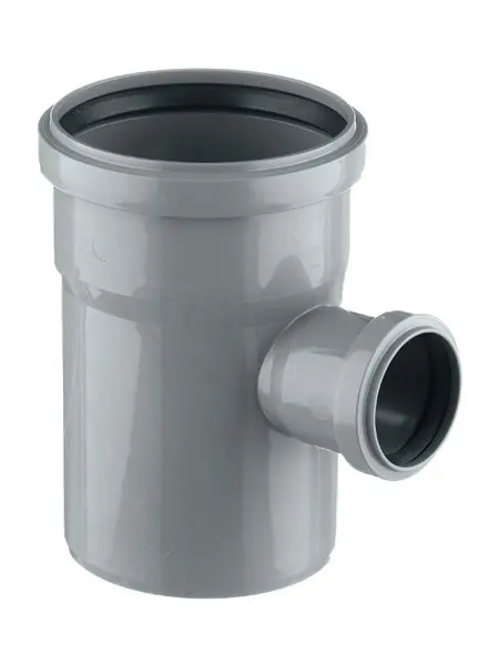Ostendorf Тройник HTEA d110х50 мм 87° пластиковый для внутре