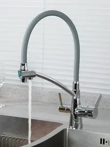 Gappo Смеситель для кухни G4398-17 с фильтром с гибким изливом
