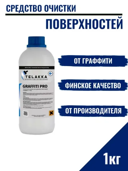 Телакка РУС Смывка для удаления граффити и маркера