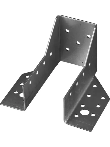 ЗУБР КБО-2.0, 51 x 135 x 2 мм, цинк, открытое крепление балки