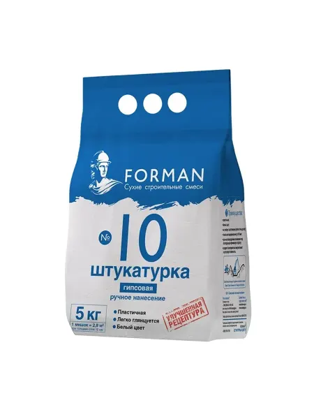 Forman Штукатурка гипс 5кг №10 137108