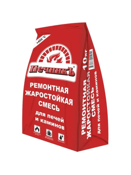 Печникъ Жаростойкая смесь для печей и каминов