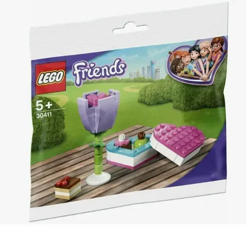 Конструктор LEGO Friends 30411 Цветок и коробка конфет