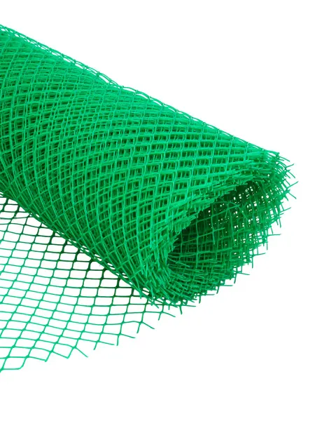 Greengo Садовая сетка пластиковая зелёная 1x10 м, ромб 15 мм