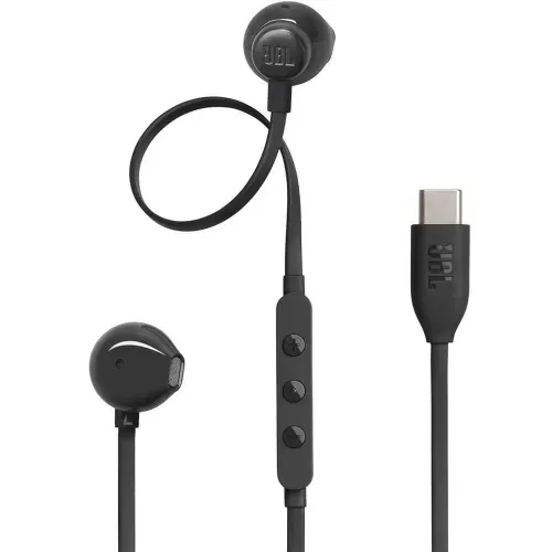 Наушники JBL Tune 305C проводные с микрофоном, чёрный