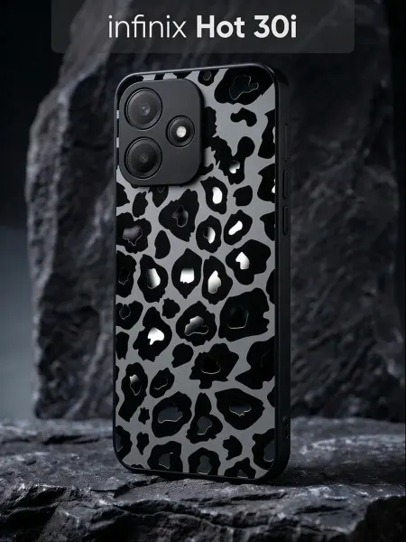 РИНОФОН Леопардовый чехол на Infinix Hot 30i