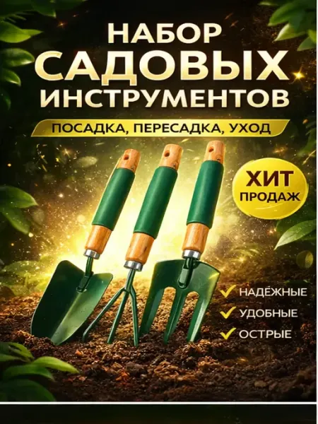 FUCAindira Набор инструментов для ухода за рассадой и растениями