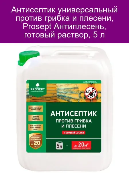 Prosept Антисептик универсальный против грибка и плесени, Ан
