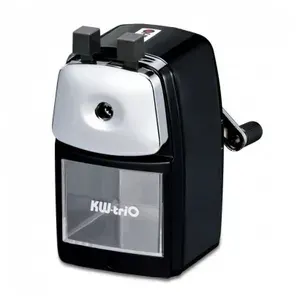 Точилка для карандашей KW-Trio, механическая, цвет черный, (30VA-BLK)