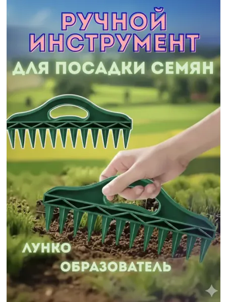 Инструмент конус для огорода посева и посадки