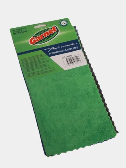 Микрофибровое полотенце Garnet для уборки и мойки автомобиля, размер 30x30 см