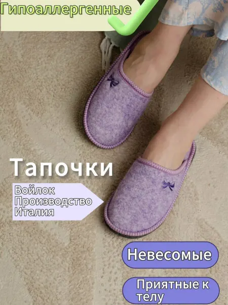 Adisi тапочки из войлока