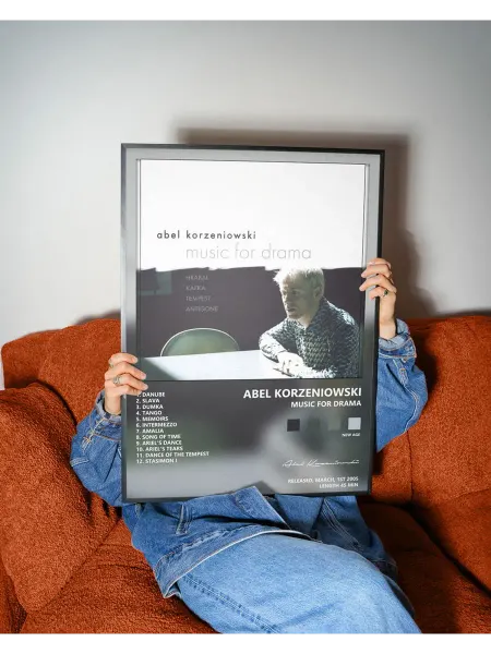 Postersbase Музыкальный постер Abel Korzeniowski - Music for Drama 30x40